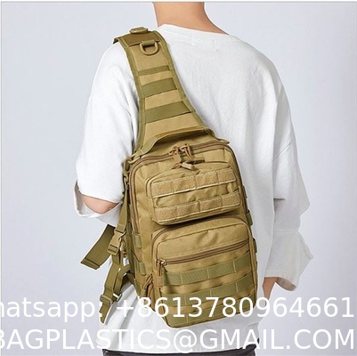 Tactical Shoulder Sling Bag Small Outdoor Chest Pack For Men Traveling, Trekking, Camping, Rover Sling Daypack