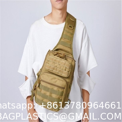 Tactical Shoulder Sling Bag Small Outdoor Chest Pack For Men Traveling, Trekking, Camping, Rover Sling Daypack