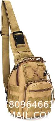 Tactical Shoulder Sling Bag Small Outdoor Chest Pack For Men Traveling, Trekking, Camping, Rover Sling Daypack