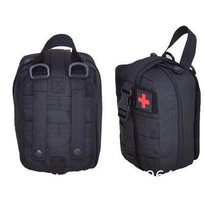 Military First Aid Pouch Bag, Military Chest Shoulder Backpack, Outdoor Emergency Survival Kit Quick Release Design