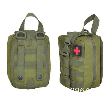 Military First Aid Pouch Bag, Military Chest Shoulder Backpack, Outdoor Emergency Survival Kit Quick Release Design