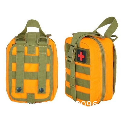 Military First Aid Pouch Bag, Military Chest Shoulder Backpack, Outdoor Emergency Survival Kit Quick Release Design