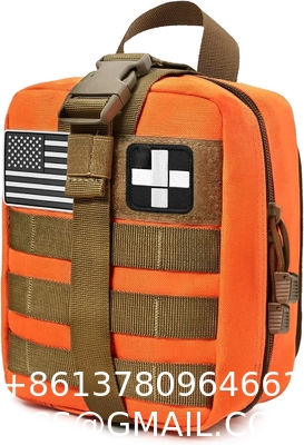 Tactical MOLLE Rip-Away EMT Medical First Aid IFAK Lifesaving Pouch,Outdoor Medical Package,Mountaineering/Climbing Resc