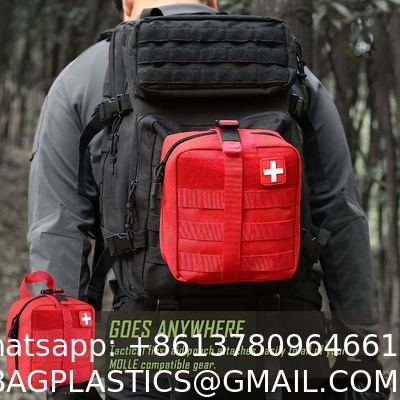 Tactical MOLLE Rip-Away EMT Medical First Aid IFAK Lifesaving Pouch,Outdoor Medical Package,Mountaineering/Climbing Resc