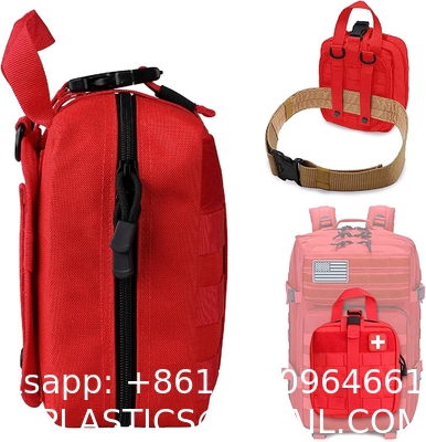 Tactical MOLLE Rip-Away EMT Medical First Aid IFAK Lifesaving Pouch,Outdoor Medical Package,Mountaineering/Climbing Resc