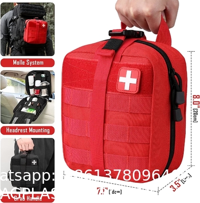 Tactical MOLLE Rip-Away EMT Medical First Aid IFAK Lifesaving Pouch,Outdoor Medical Package,Mountaineering/Climbing Resc