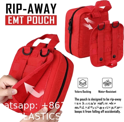 Tactical MOLLE Rip-Away EMT Medical First Aid IFAK Lifesaving Pouch,Outdoor Medical Package,Mountaineering/Climbing Resc