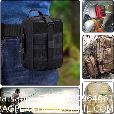 Tactical MOLLE Rip-Away EMT Medical First Aid IFAK Lifesaving Pouch,Outdoor Medical Package,Mountaineering/Climbing Resc