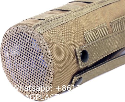 Sports Water Bottles Pouch Bag, Tactical Drawstring Molle Water Bottle Holder Portable Travel Tactical Hydration