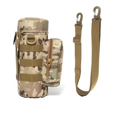 Tactical Molle Water Pouch, Tactical Bottle Holder Military Water Bottle Bag Hydration Carrier H20 Pouch Kettle Pouch