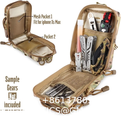 Tactical Molle Utility Pouch, Tool Pouch Tactical Phone Pouches Mini Waist Pouches Medical EDC IFAK Pack Mini Design