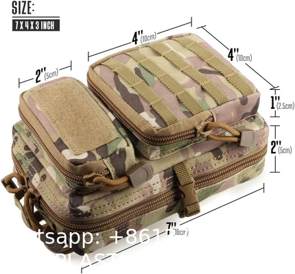 Tactical Molle Utility Pouch, Tool Pouch Tactical Phone Pouches Mini Waist Pouches Medical EDC IFAK Pack Mini Design