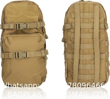 Tactical Hydration Pack Nylon, Molle Hydration Carrier Bag Water Reservoir Bag for Tactical Backpack Plate Carrier