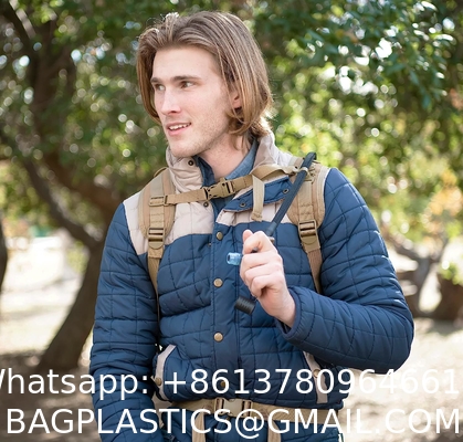 2L/2.5L/3L TPU Hydration Bladder, Tasteless BPA Free Water Reservoir Bag with Insulated Tube for Hydration Pack