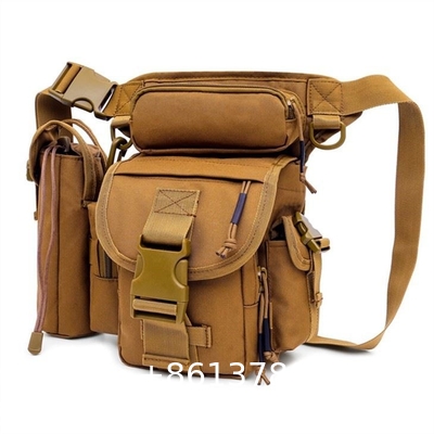 Hiking Waterproof Army Waist Rucksack, Military Pack Army Survival Combat Rucksack Backpack
