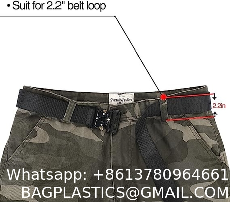 Tactical Belt For Men,Military Belts For Men,1.5" Reinforced Nylon Web Work Tactical Belt With Cobra Buckle