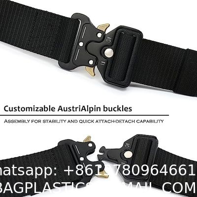 Tactical Belt For Men,ornaments Belts For Men,1.5" Reinforced Nylon Web Work Tactical Belt With Cobra Buckle