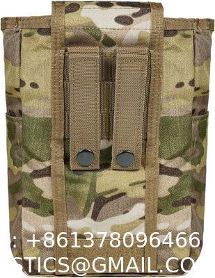 Molle Dump Pouch, Tactical Slingshot Ammo Pouch Foldable Mag Dump Pouch Magazine Utility Roll Up Wiast Bag Drawstring