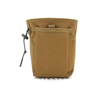 Molle Dump Pouch, Tactical Slingshot Ammo Pouch Foldable Mag Dump Pouch Magazine Utility Roll Up Wiast Bag Drawstring