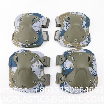 Outdoor Kneepad Riding Protector Tactics Tactical Style Multi-Level Protection Knee Pads, Large Size, Multicam