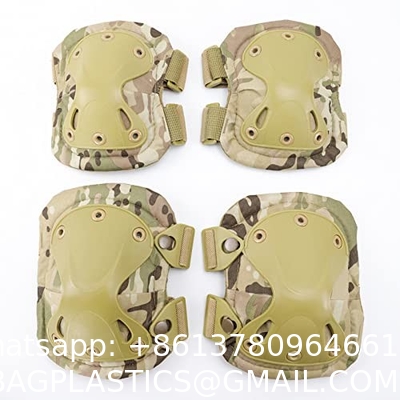 Outdoor Kneepad Riding Protector Tactics Tactical Style Multi-Level Protection Knee Pads, Large Size, Multicam