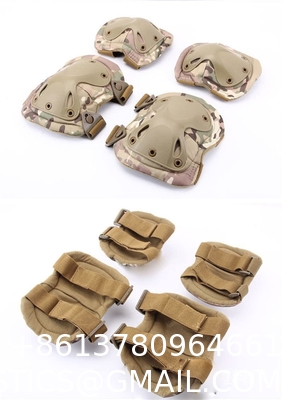 Outdoor Kneepad Riding Protector Tactics Tactical Style Multi-Level Protection Knee Pads, Large Size, Multicam