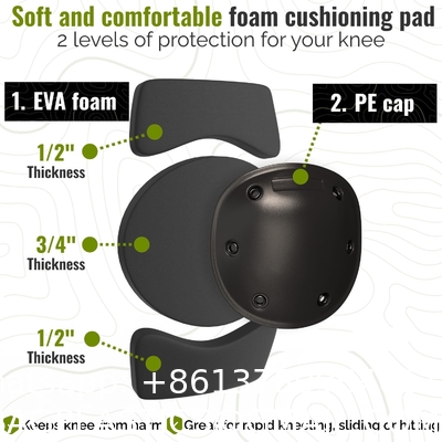 Outdoor Kneepad Riding Protector Tactics Tactical Style Multi-Level Protection Knee Pads, Large Size, Multicam