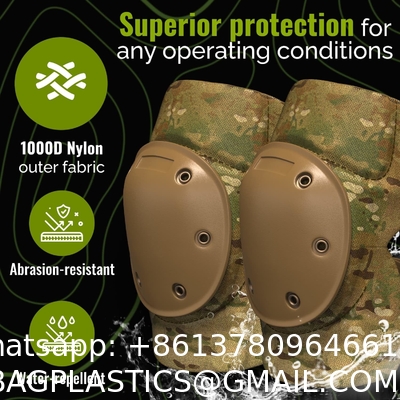 Outdoor Kneepad Riding Protector Tactics Tactical Style Multi-Level Protection Knee Pads, Large Size, Multicam