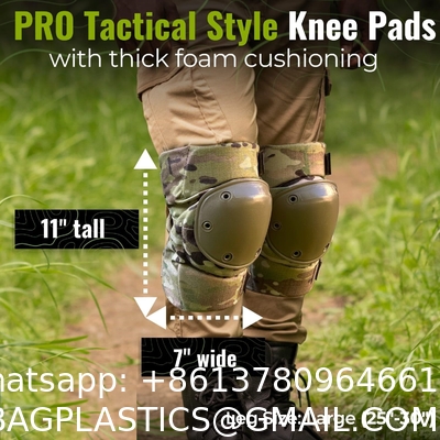 Outdoor Kneepad Riding Protector Tactics Tactical Style Multi-Level Protection Knee Pads, Large Size, Multicam
