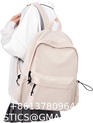Rain Jacket Backpack Promotional 190t Polyester With Custom Logo Packable Jacket Backpack