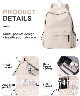 Rain Jacket Backpack Promotional 190t Polyester With Custom Logo Packable Jacket Backpack