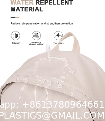 Rain Jacket Backpack Promotional 190t Polyester With Custom Logo Packable Jacket Backpack