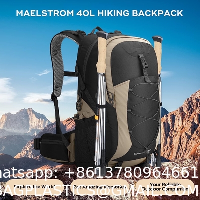 Hiking Backpack,Camping Backpack,50L Waterproof Hiking Daypack with Rain Cover,Lightweight Travel Backpack