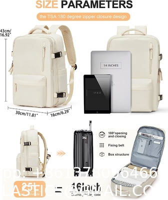 Carry on Travel Laptop Backpack Women Men, Flight Approved,Backpack, Hiking Outdoor Sports Rucksack Casual Daypack