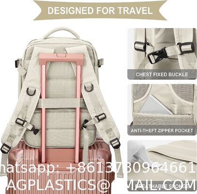 Large Travel Backpack Women, Carry On Backpack,Hiking Backpack Waterproof Outdoor Sports Rucksack Casual Daypack Fit