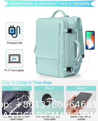 Travel Backpack Flight Airline Approved, Personal Item Bag For Women, Laptop Backpack, Waterproof Sports Casua