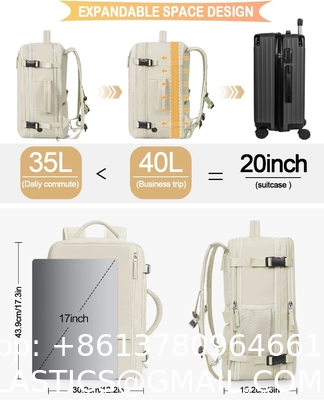 Travel Backpack Flight Airline Approved, Personal Item Bag For Women, Laptop Backpack, Waterproof Sports Casua