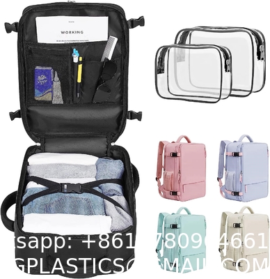 Travel Backpack Flight Airline Approved, Personal Item Bag For Women, Laptop Backpack, Waterproof Sports Casua