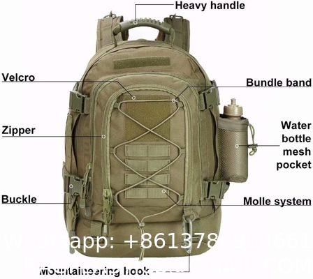 Backpack for Men Large Military Backpack Tactical Travel Backpack for Work,Camping,Hunting,Hiking