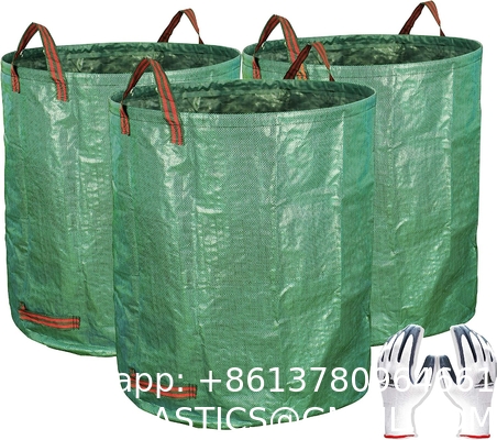 72 Gallons Garden Bag - Reuseable Heavy Duty Gardening Bags, Lawn Pool Garden Leaf Waste Bag