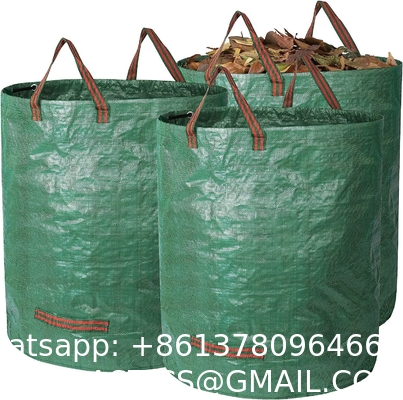 72 Gallons Garden Bag - Reuseable Heavy Duty Gardening Bags, Lawn Pool Garden Leaf Waste Bag