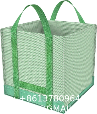 Heavy Duty Home and Yard Waste Bag Woven Polypropylene, Reusable Lawn and Leaf Garden Bag with Reinforced Carr