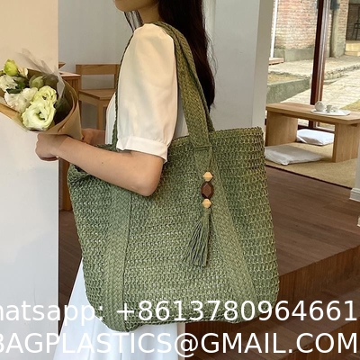 Straw Bags for Women Summer Beach Woven Tote Hobo Handbag Casual Straw Shoulder Bags for Travel Vocation