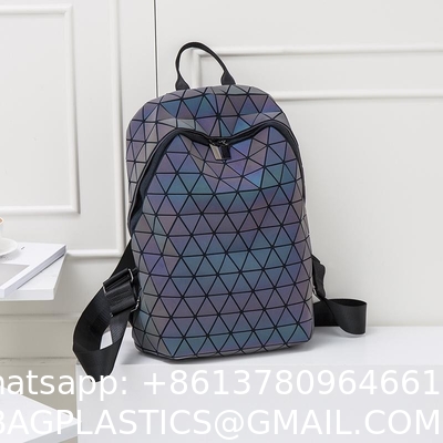 Travel Lightweight Travel Backpack Men And Women Large Capacity Fashion All-Match Backpack New Trendy Geometric