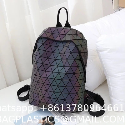 Travel Lightweight Travel Backpack Men And Women Large Capacity Fashion All-Match Backpack New Trendy Geometric