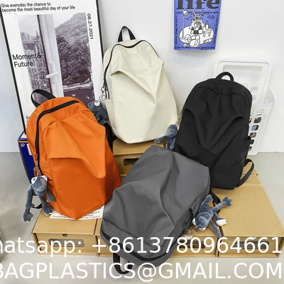 Simple Backpack Fashion Large-Capacity Travel Backpack Female Casual College Student Junior High School School Bag