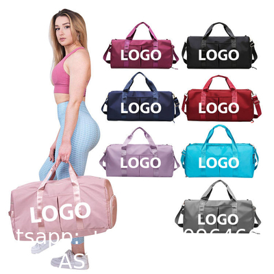 Fashion Personalized Waterproof Carry-On Luggage Overnight Weekender Bag Leisure Gym Tote Duffel Sport Bag For Ladies