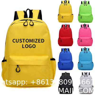 Customized Backpack Book Bags Computer Backpacks Business Travel sports kids school office gym fitness retro Bags