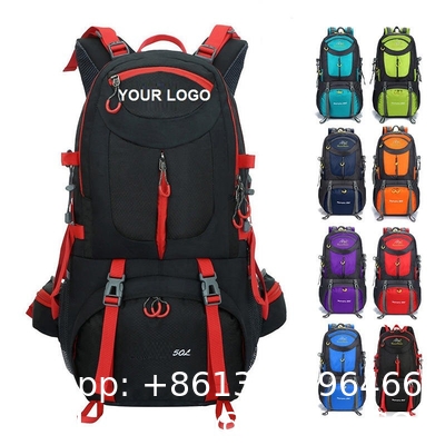 Mountaineering Camping Equipment Outdoor Waterproof Woman Travel Backpack Tactics Large Capacity Hiking Backpack