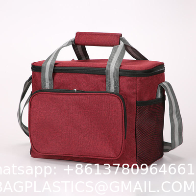 Portable Thermal Cooler Bag Picnic Food Beverage Drink Fresh Keeping Organizer Insulated Lunch Box